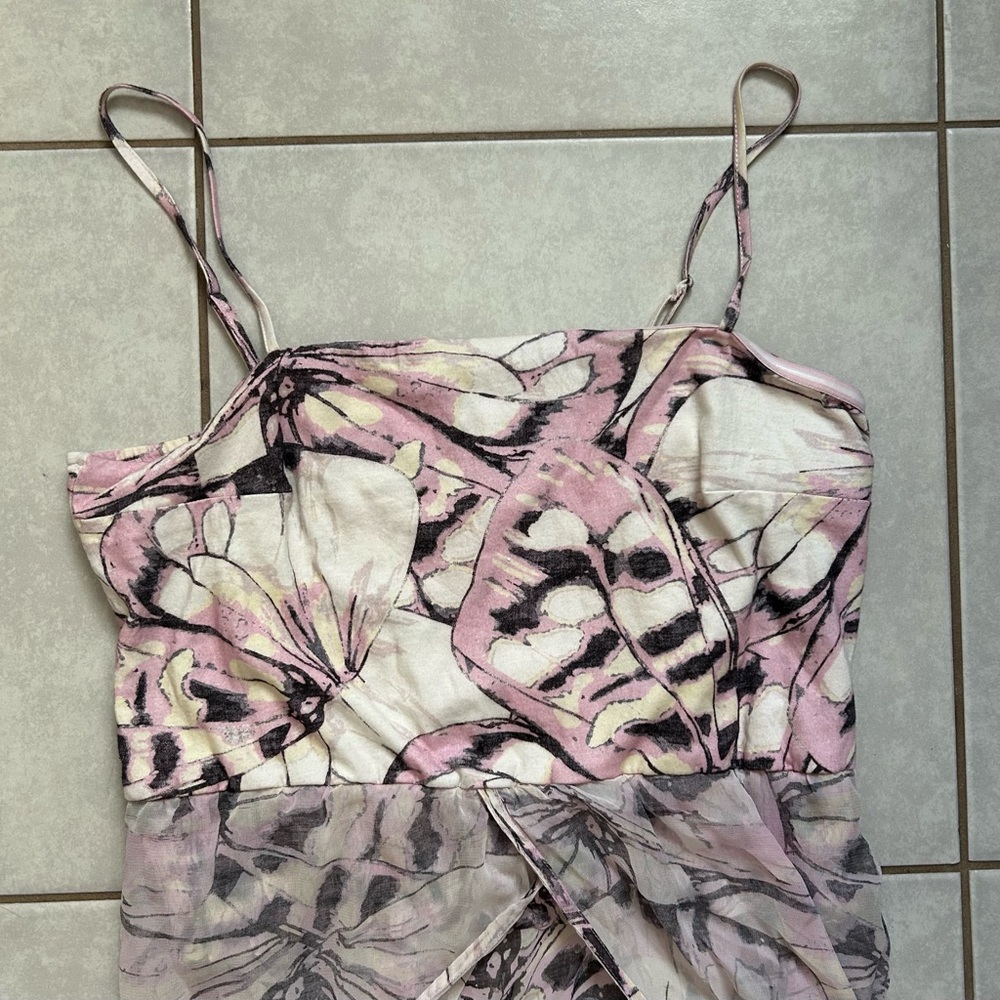 Anthropologie Sheer Peasant Top - Picture 7 of 13